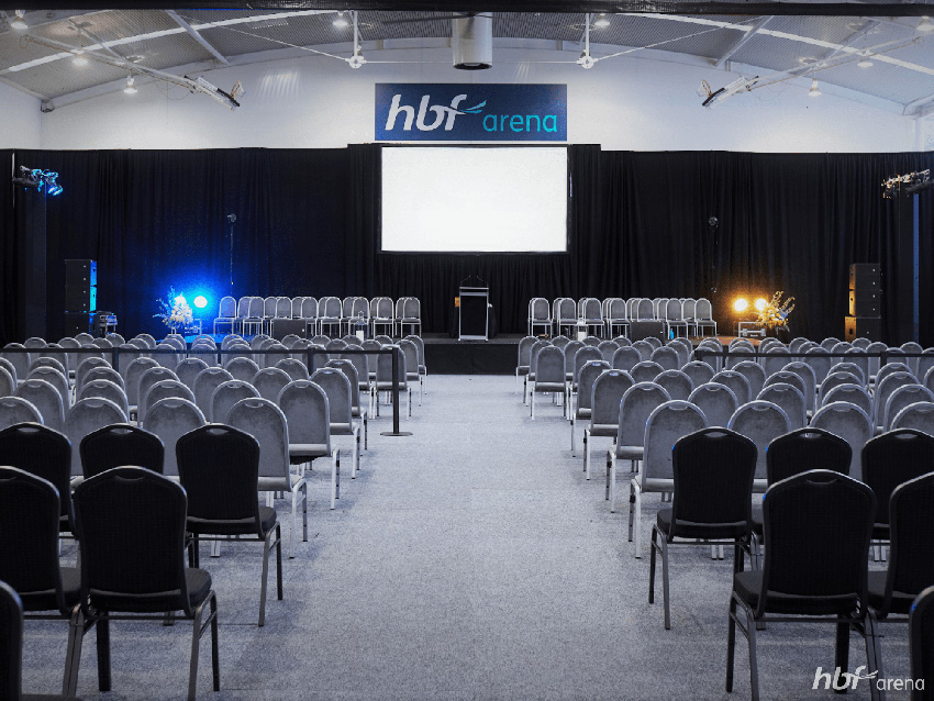 HBF Arena large entertainment venue for hire in Joondalup