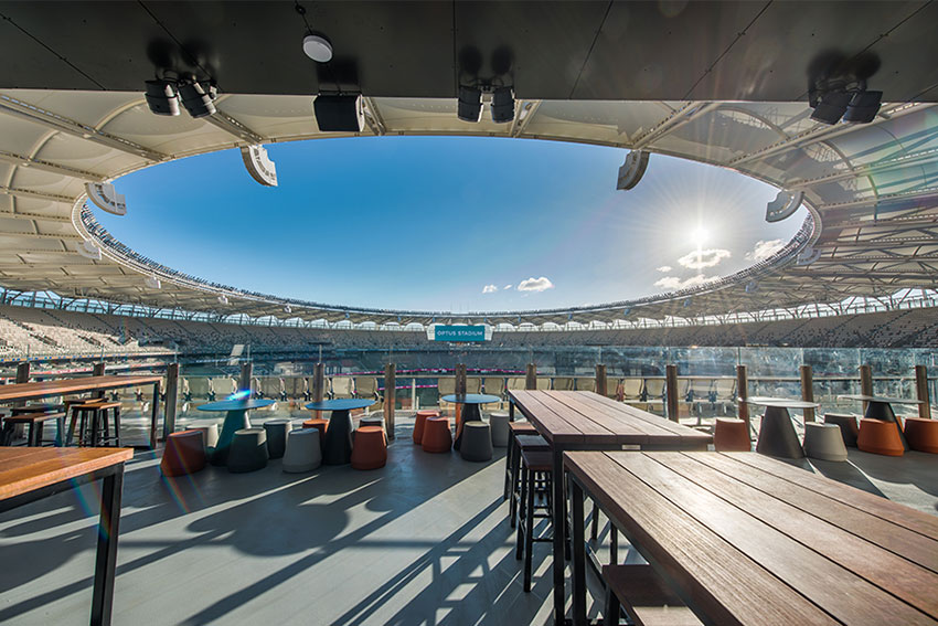 Optus Stadium Burswood Function Venue Hire Versatile event space
