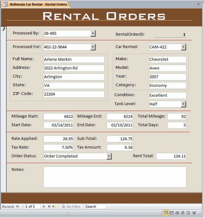 Microsoft Access 2010 Lesson 37 Sectional and Tabbed Forms