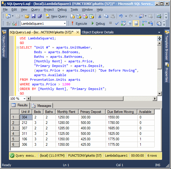 Microsoft SQL Server Lesson 15 Introduction to Data Filters