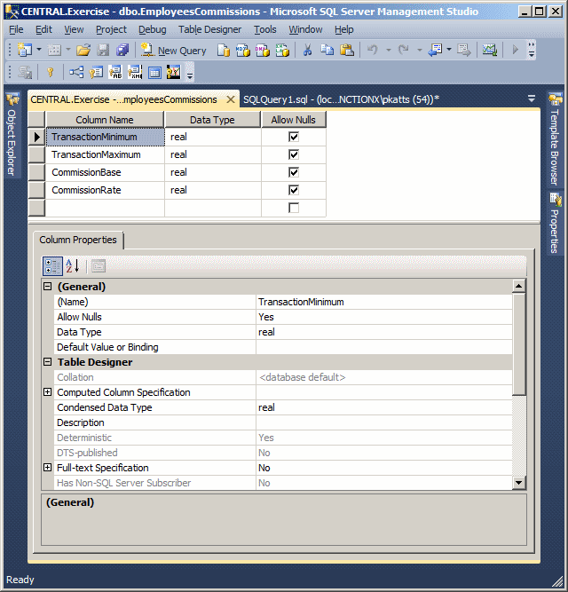 Create Table With Boolean Datatype In Sql Server