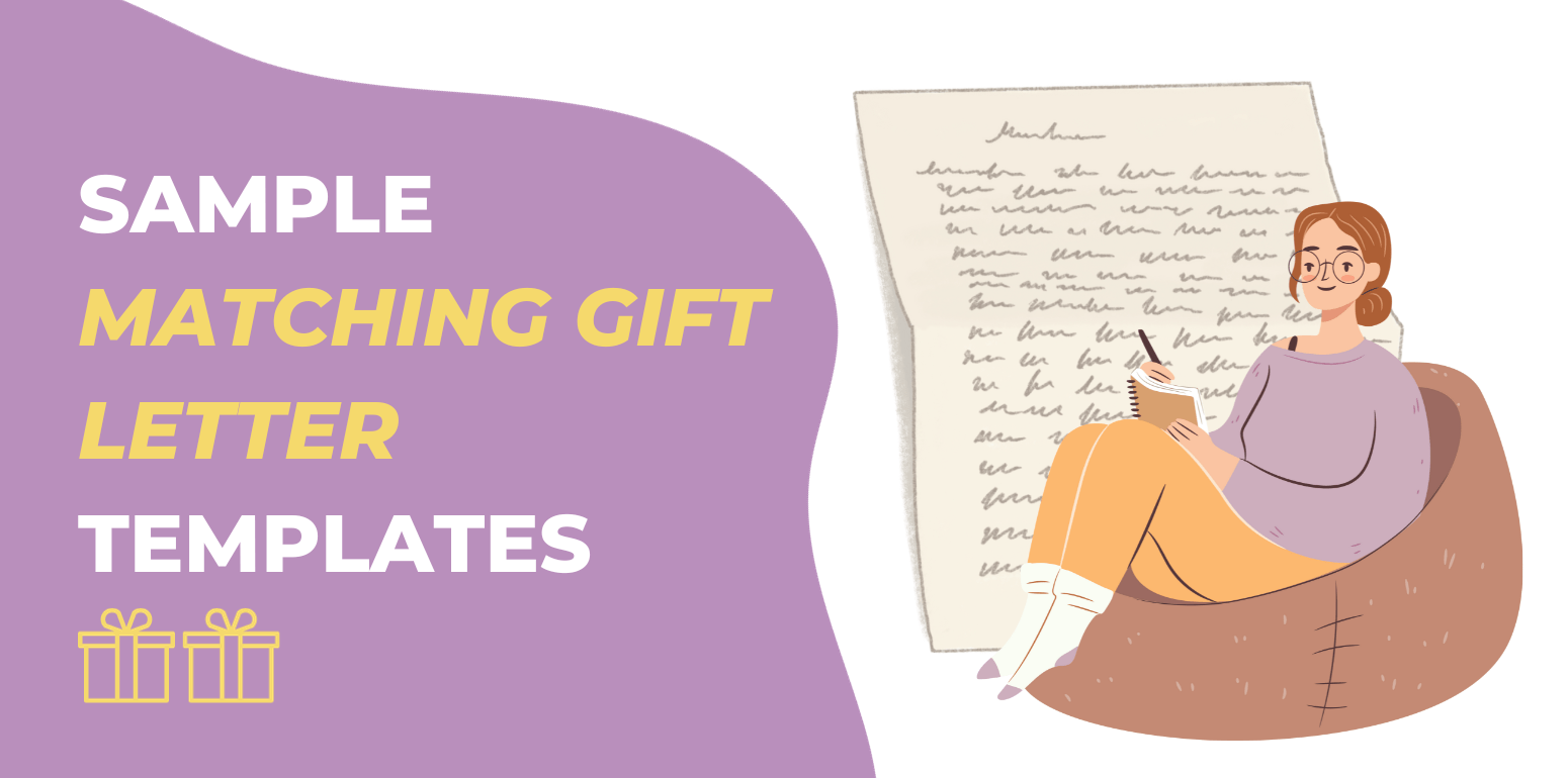 Matching Gift Letters 12 Free Templates to Double Donations