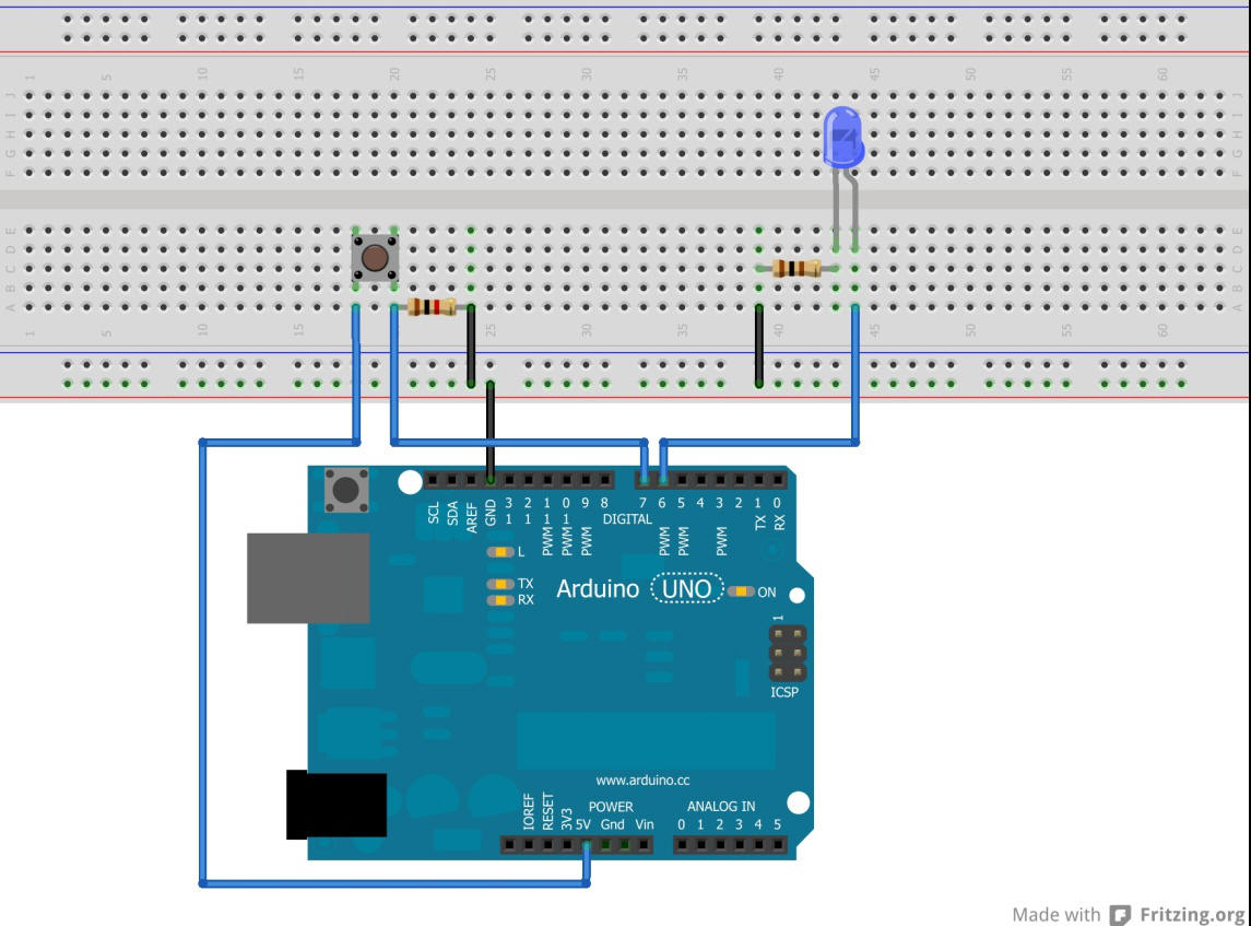 Nr.06 Taster am Arduino