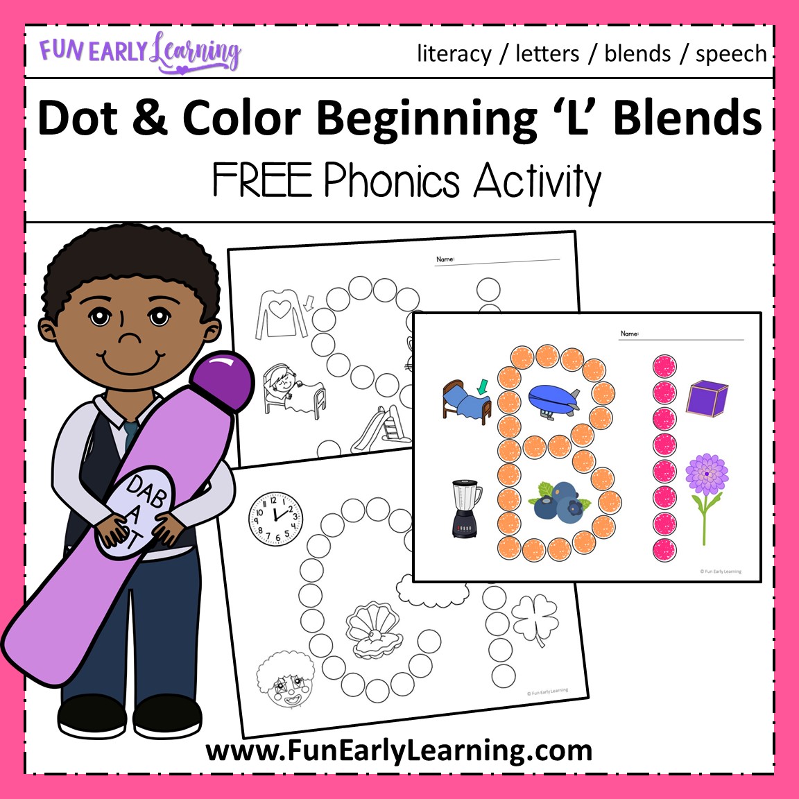 L Blends Worksheets / Consonant Sounds L Blends Blends Worksheets L