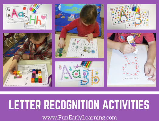 Letter Recognition And Identification Activities For Preschool & Kindergarten