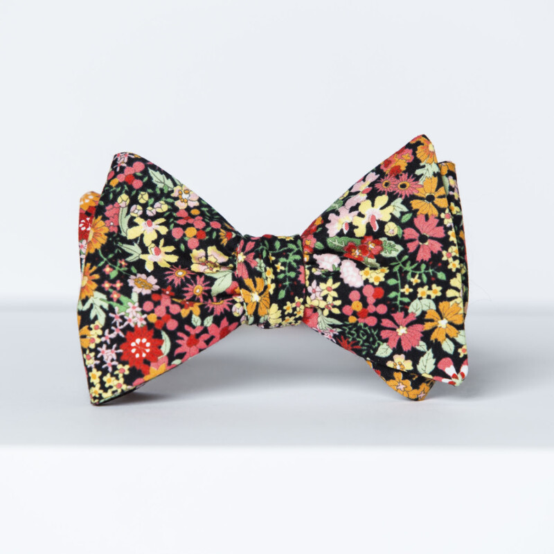 Wildflower Floral Butterfly Bow Tie durian & the Lyon