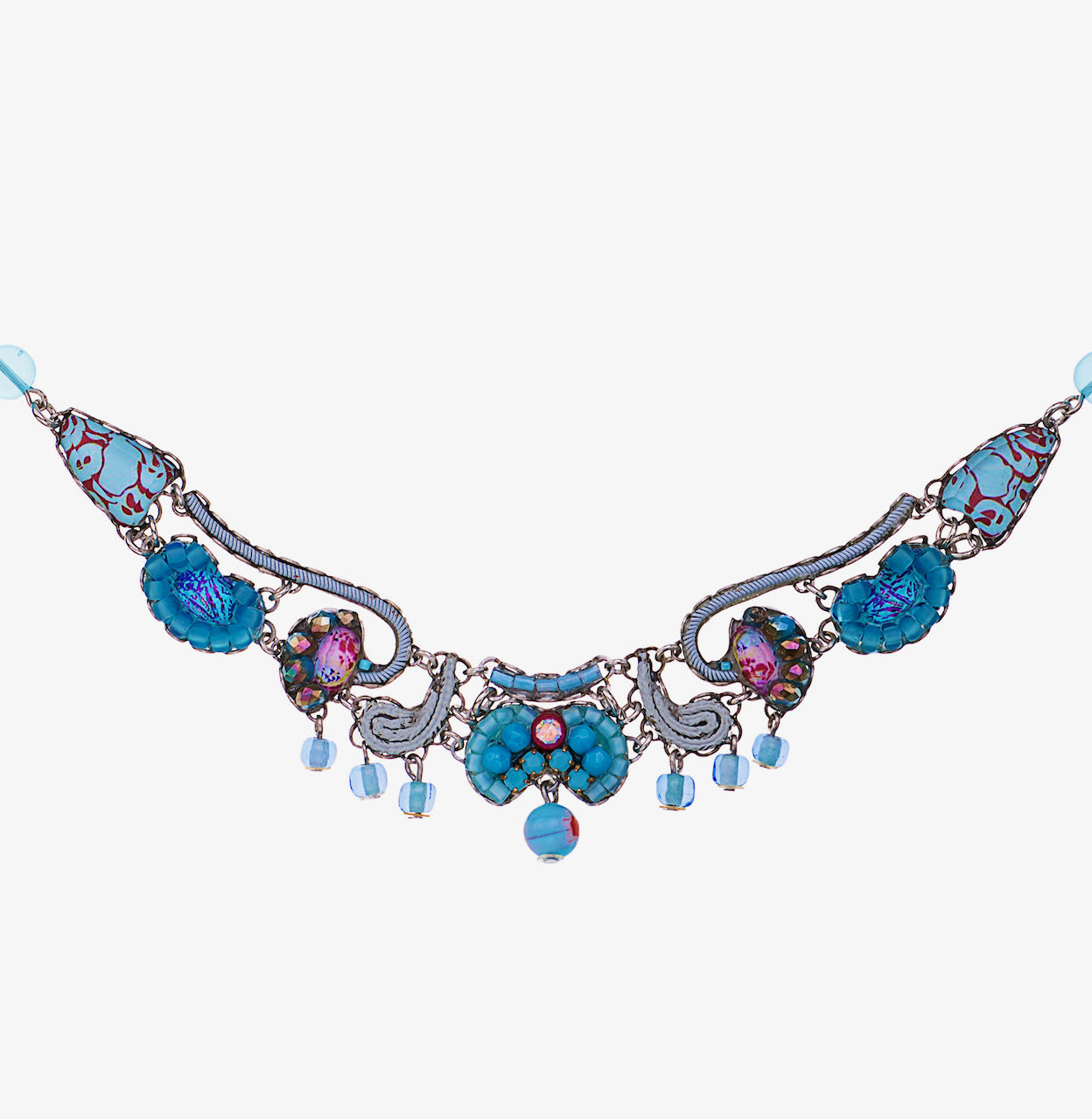 Ayala Bar Necklace C3258 Turquoise Horizon Classic Collection