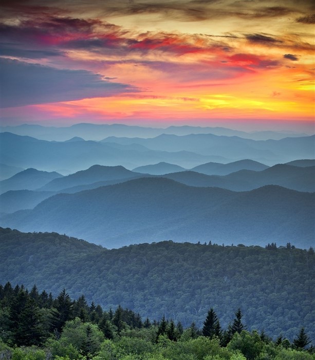 Fall Colors In Smoky Mountains 2023