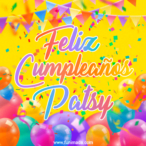 Happy Birthday Patsy GIFs Download original images on