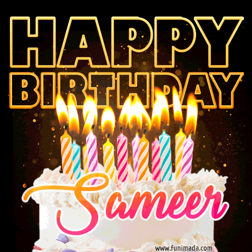 Happy Birthday Sameer GIFs Download original images on