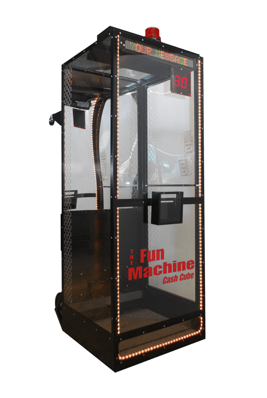 Money Machine Cash Cube Plinko Promotions Fun Industries, Inc