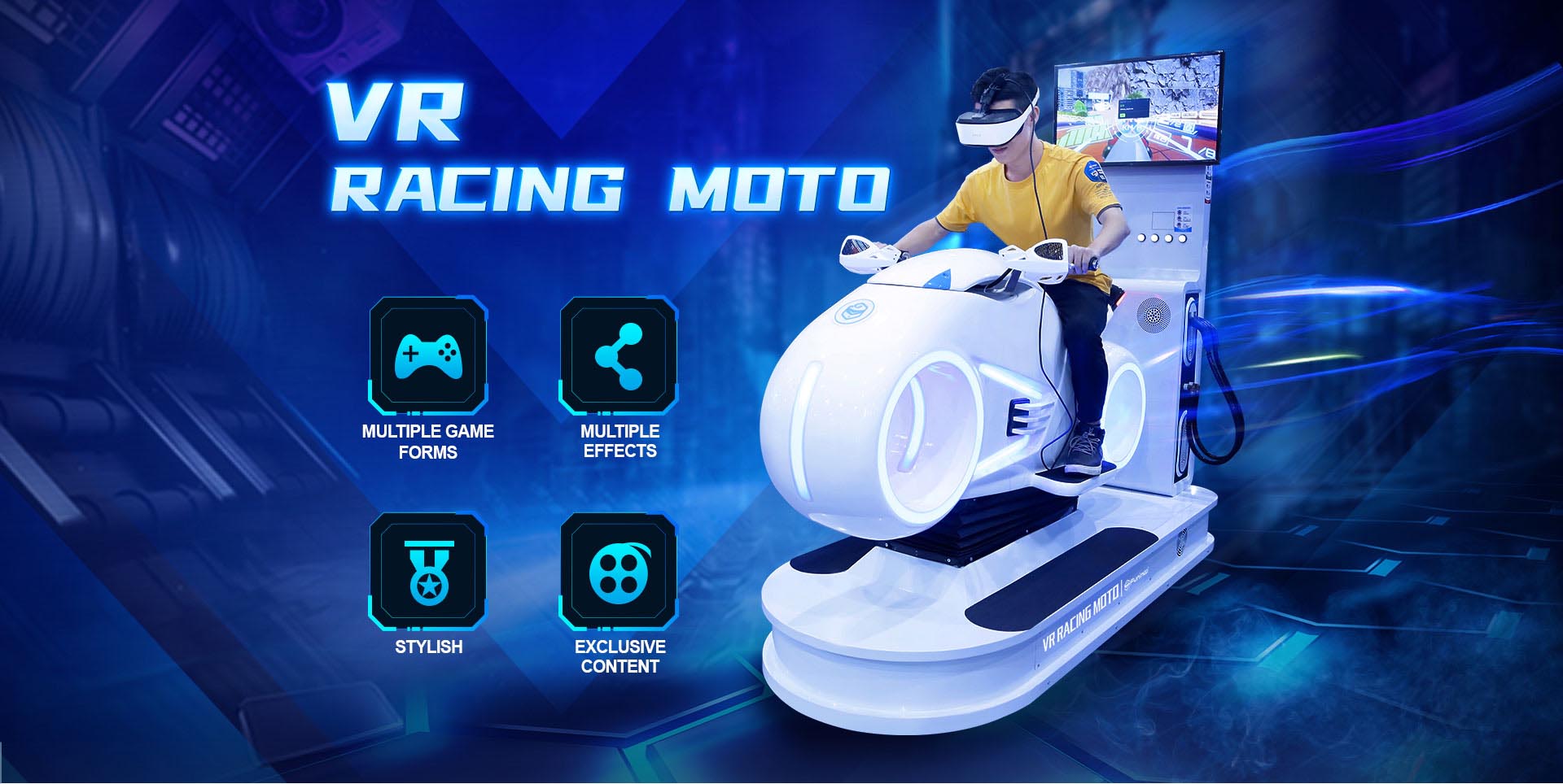 FuninVR Rancing Moto VR Simulator