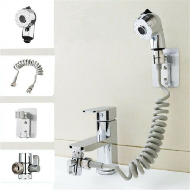Bathroom Sink Faucet Sprayer Shower Head Attachment Funiyou
