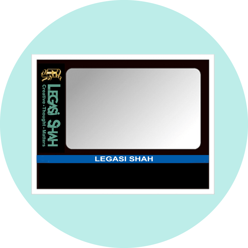 Car Window Sticker Legasi Shah Funkada