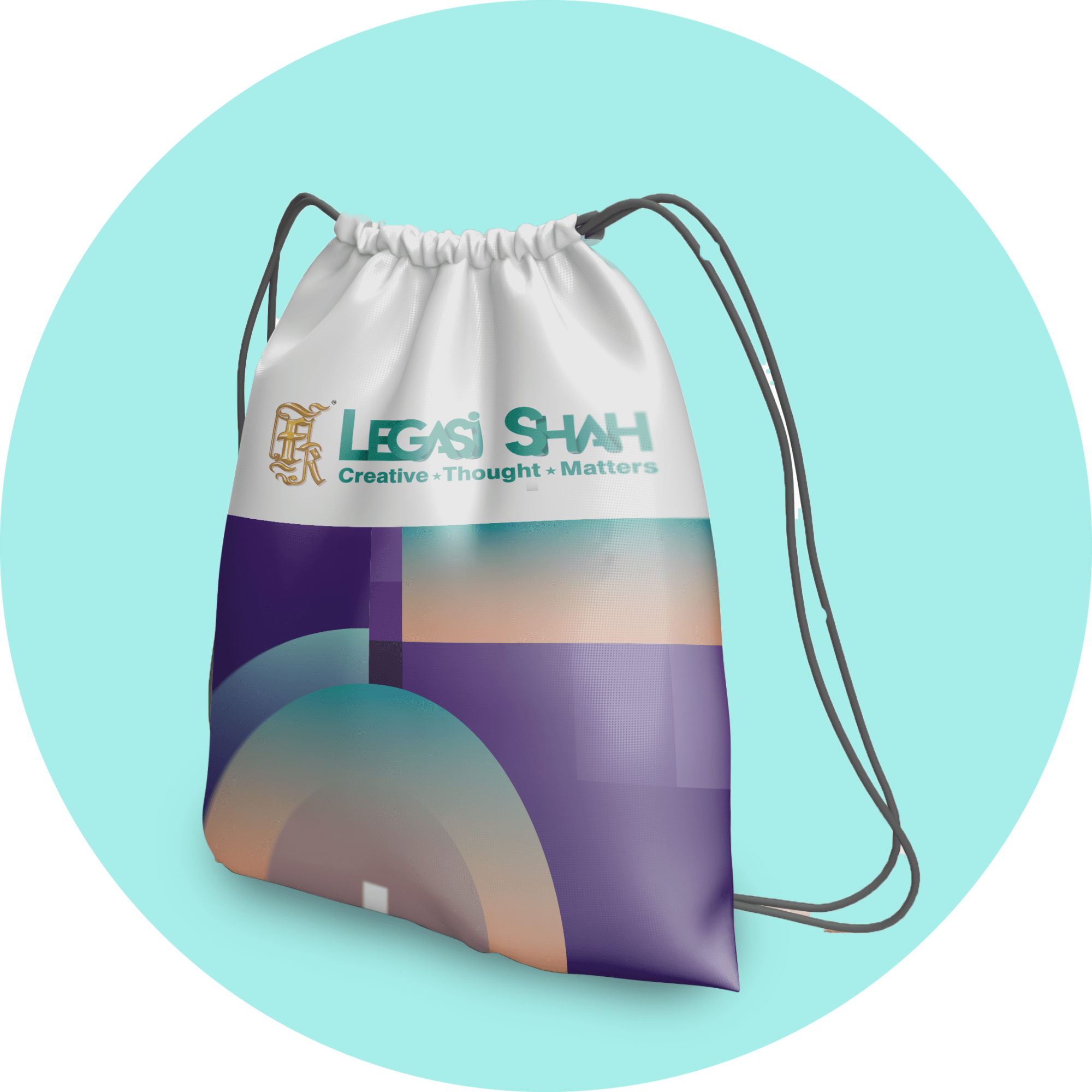 Nylon Drawstring Bag Legasi Shah Funkada