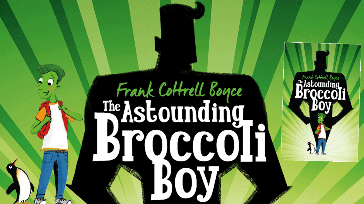 Check out The Astounding Broccoli Boy by Frank Cottrell Boyce ! Fun