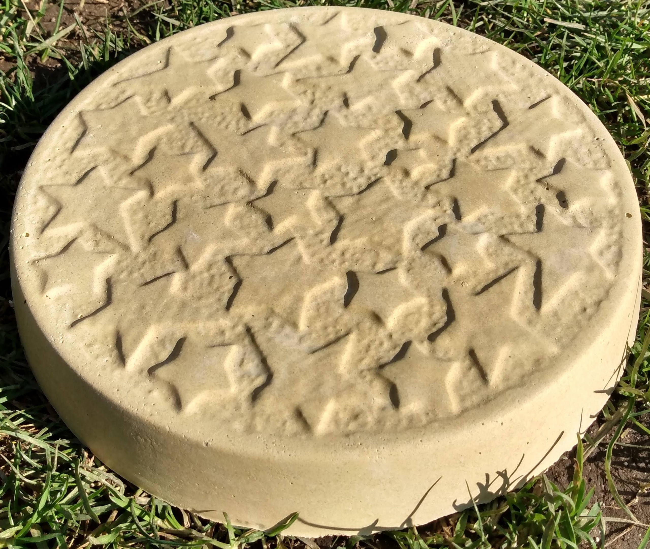 Stars Stepping Stones Buff (Pack of 4)