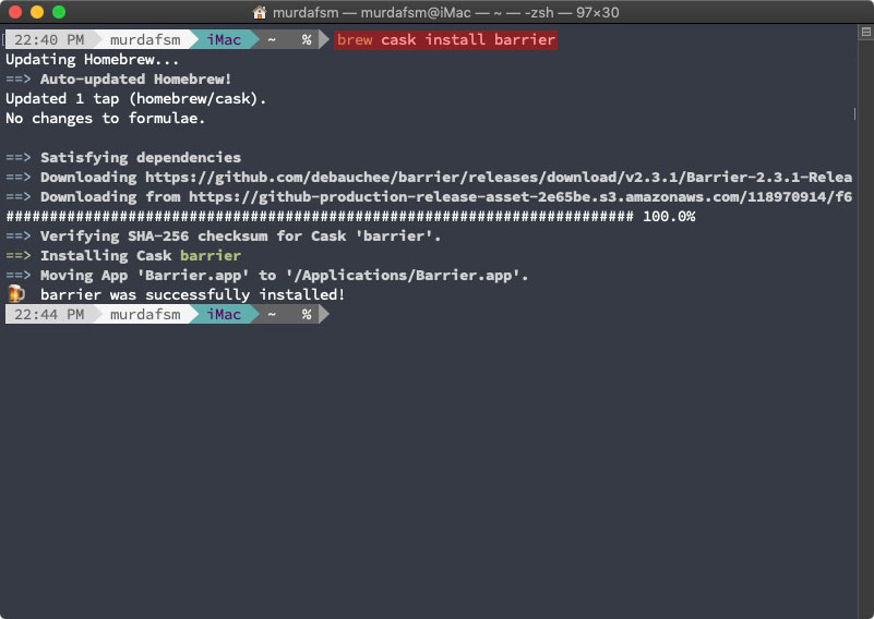 Barrier A Free, OpenSource and CrossPlatform Alternative to Synergy