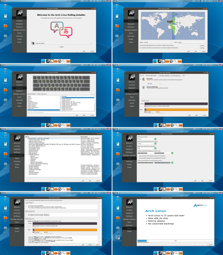 HOW TO Install Vanilla Arch Linux Using the Calamares
