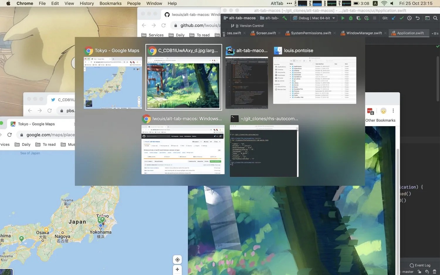 alttab WindowsStyle App Switcher For macOS