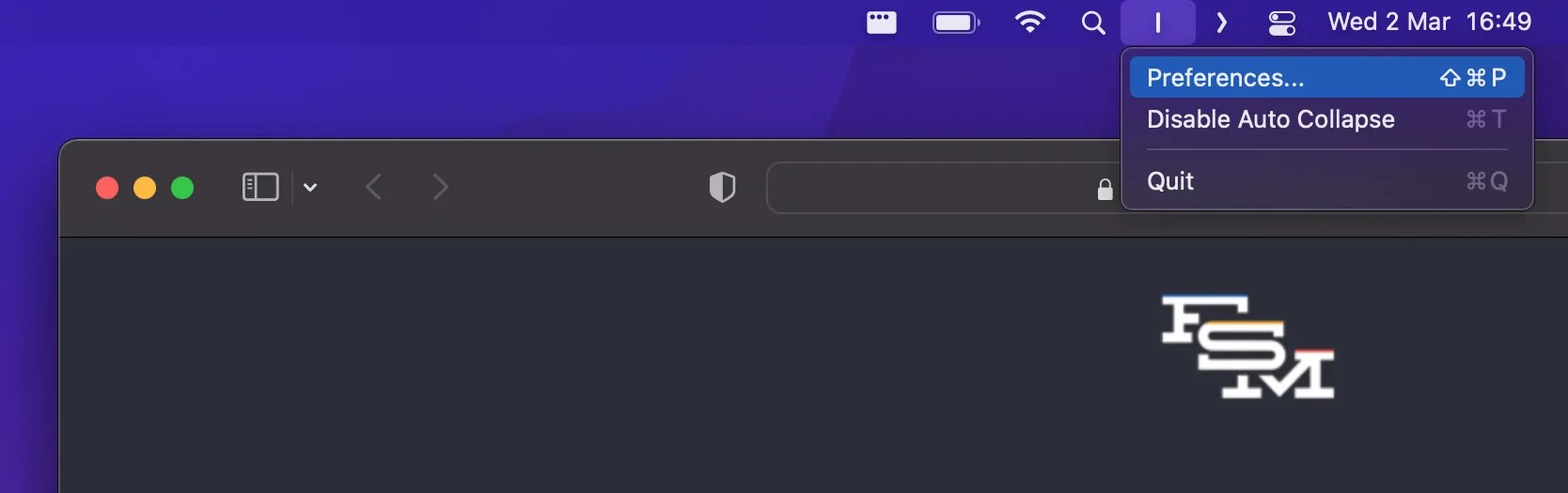 Hidden Bar A Free and Open Source Alternative to Bartender App for Mac