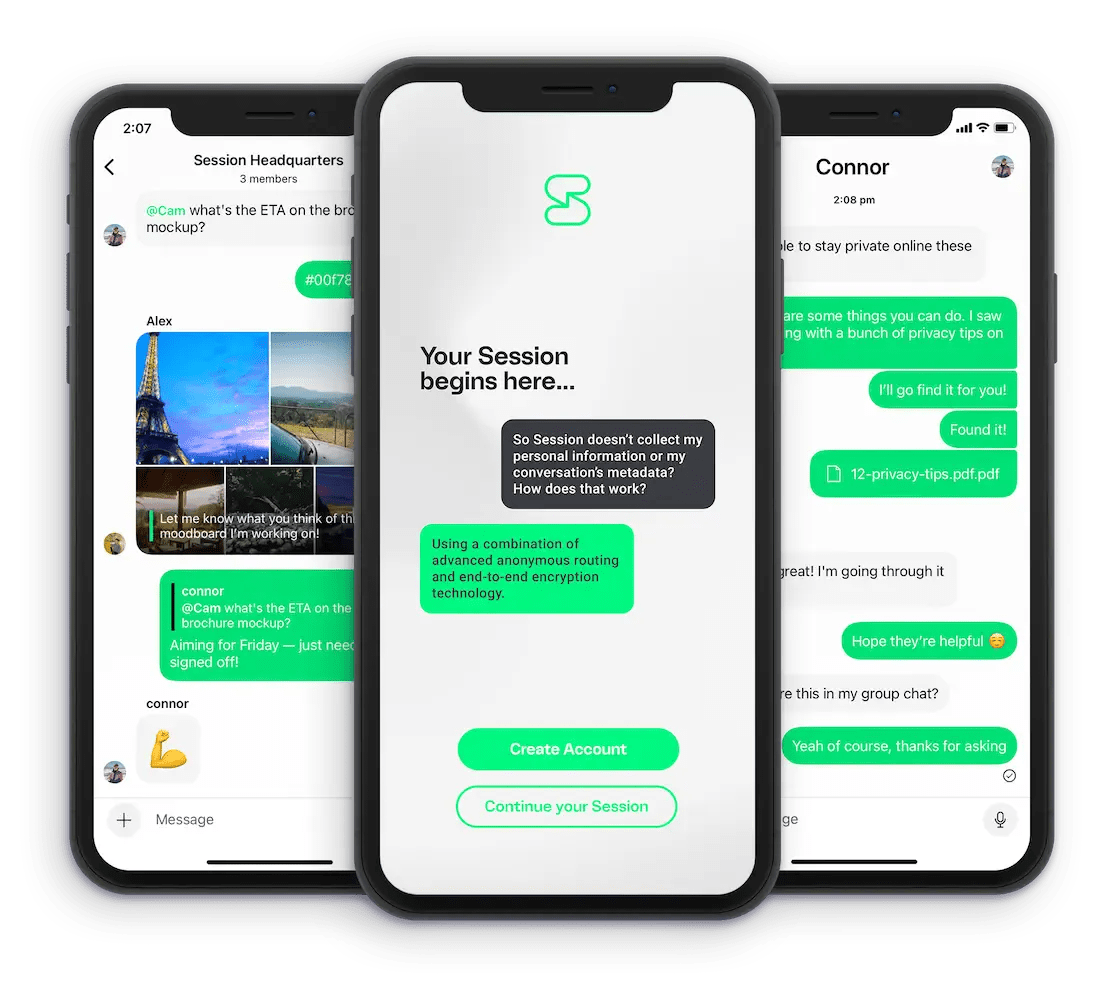 Session Messenger An Open Source Signal Fork That Doesn't Need Your