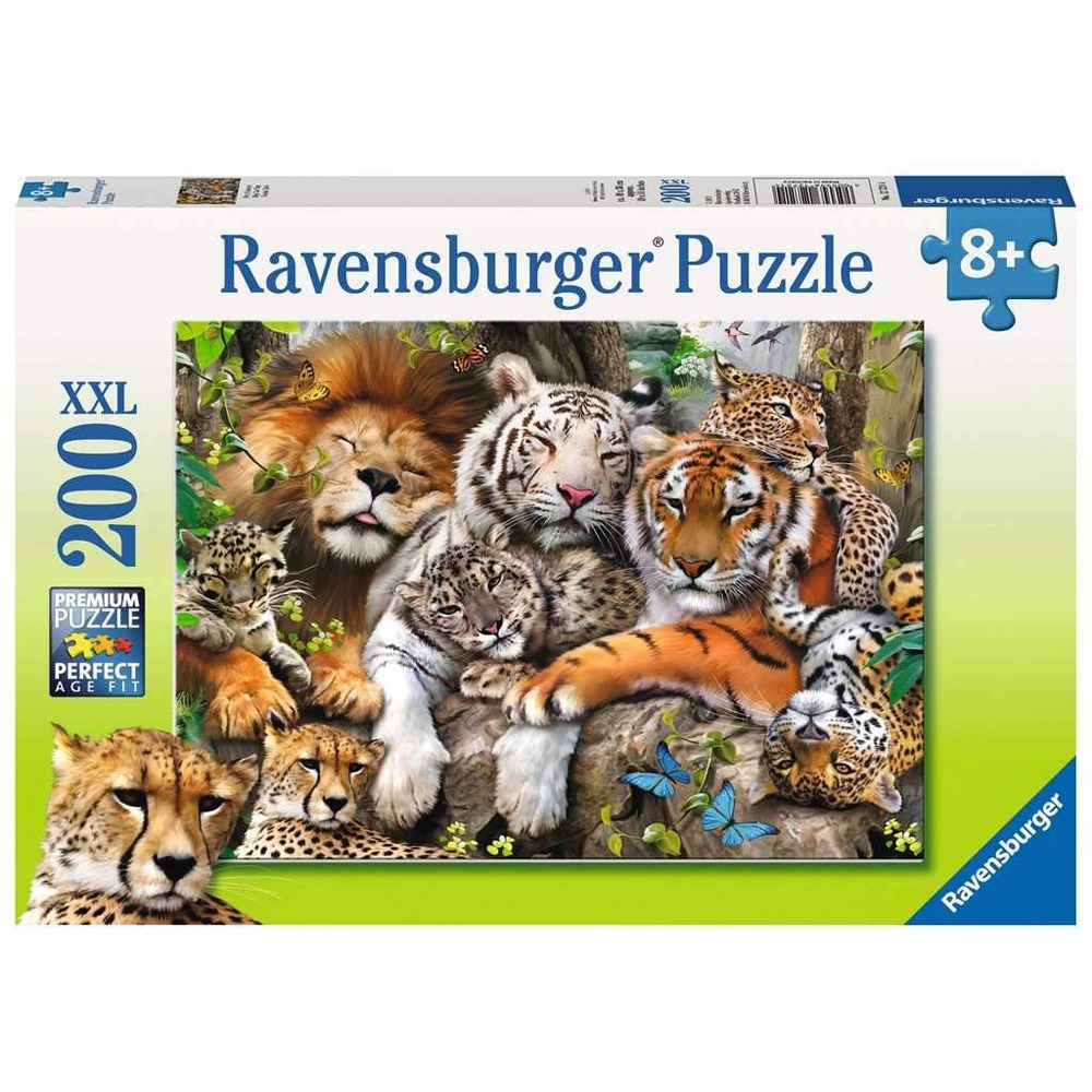 Ravensburger Big Cat XXL Jigsaw Puzzle 200pc Fun Learning