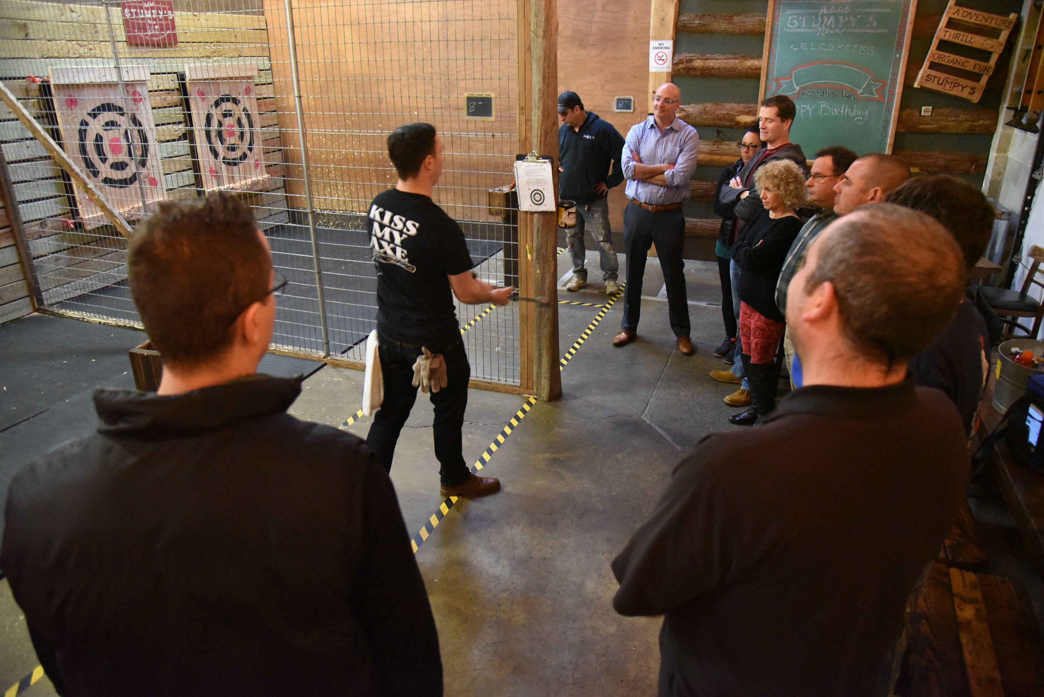 Stumpy's Hatchet House Eatontown, Axe Throwing Arenas in NJ, in