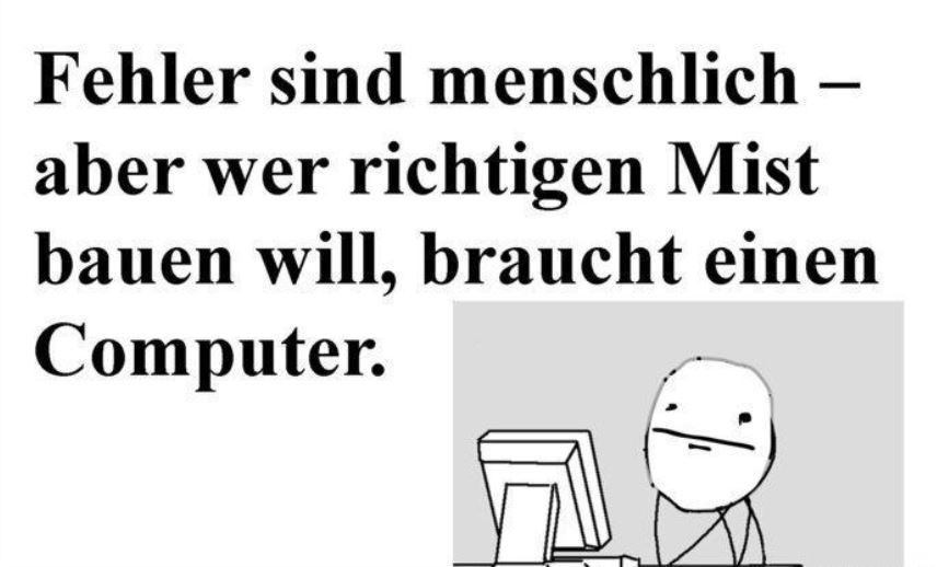 Lustige Bilder zum Thema Computer