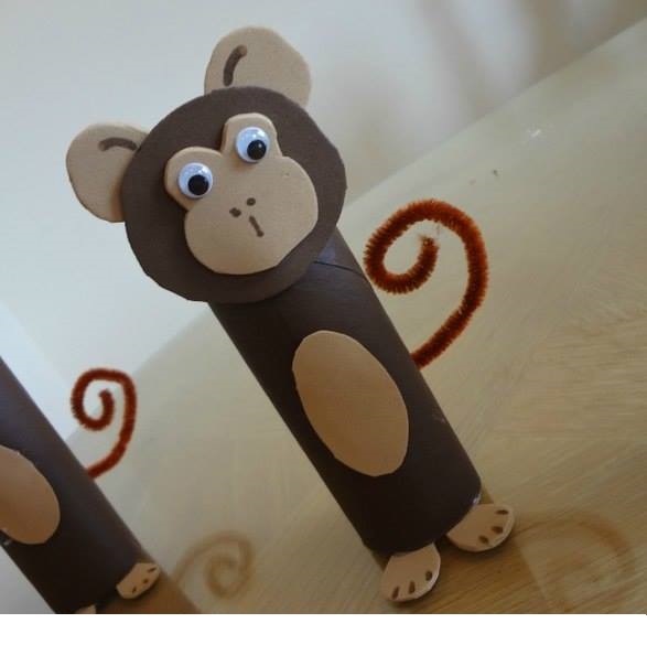 Monkey craft and art ideas