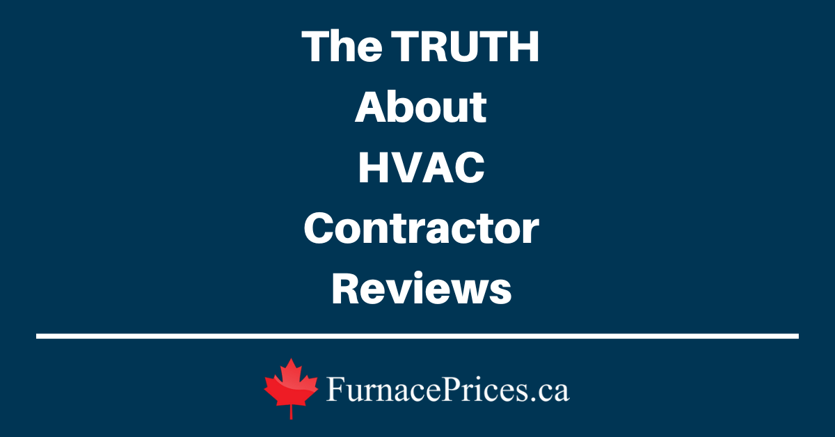 Choosing the Best HVAC Contractor (Can You Trust Online Reviews?)