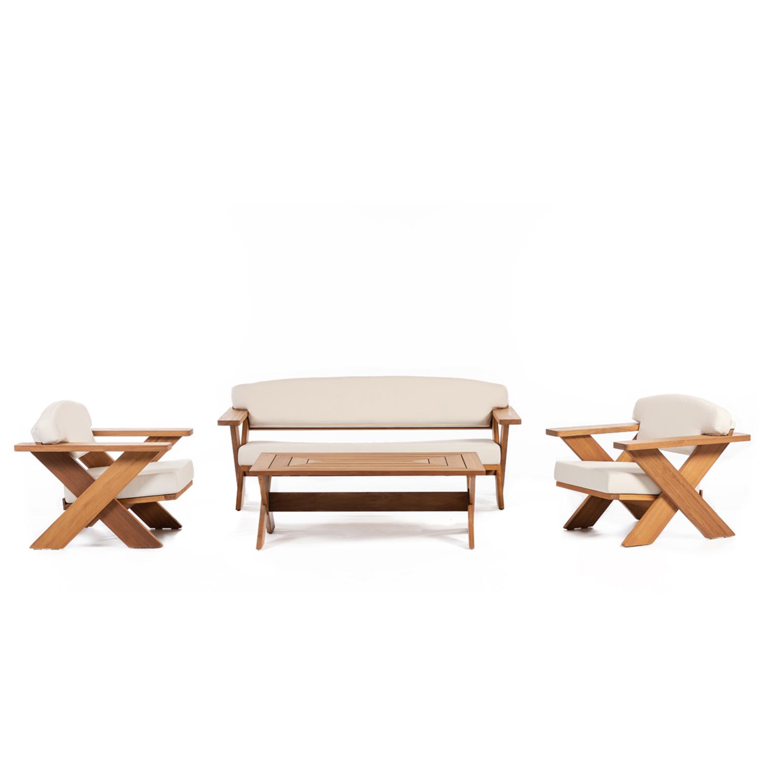 Cross Garden Furniture Set Furneks