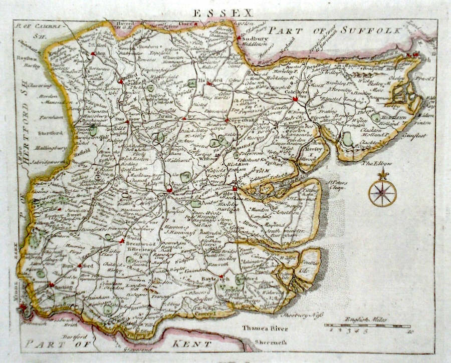 Antique Maps of Essex