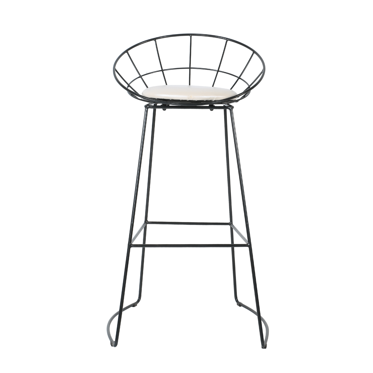 Wright Bar Stool (BlackWhite) Furniture Source Philippines