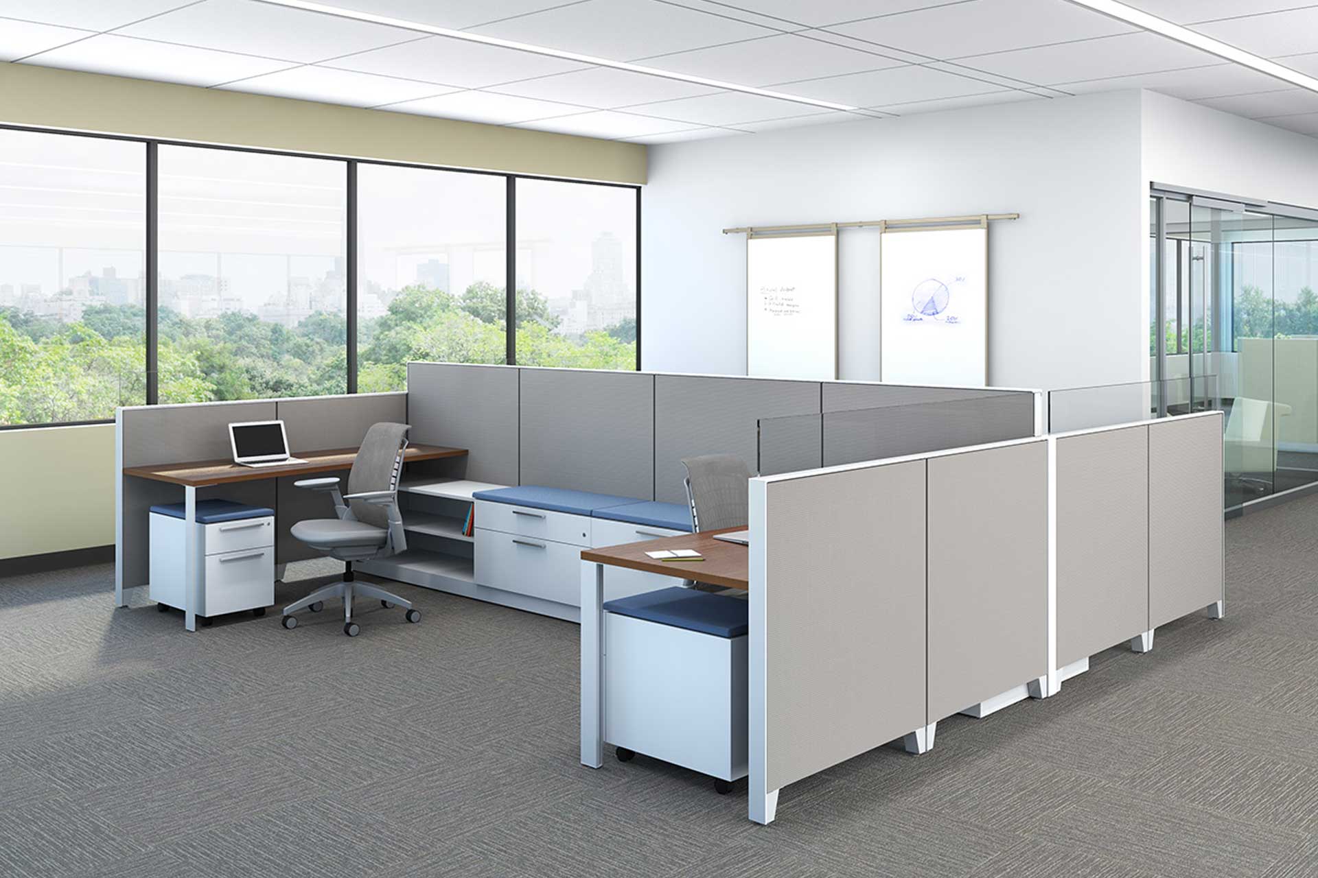 Allsteel Furniture Renderings Fuse