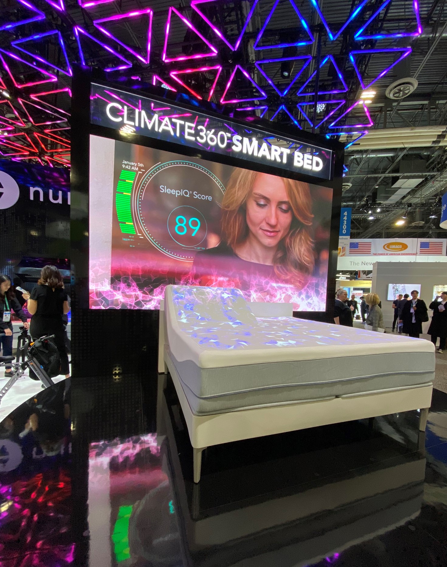 Climate360 Smart Bed by Sleep Number at CES 2020 Fuse