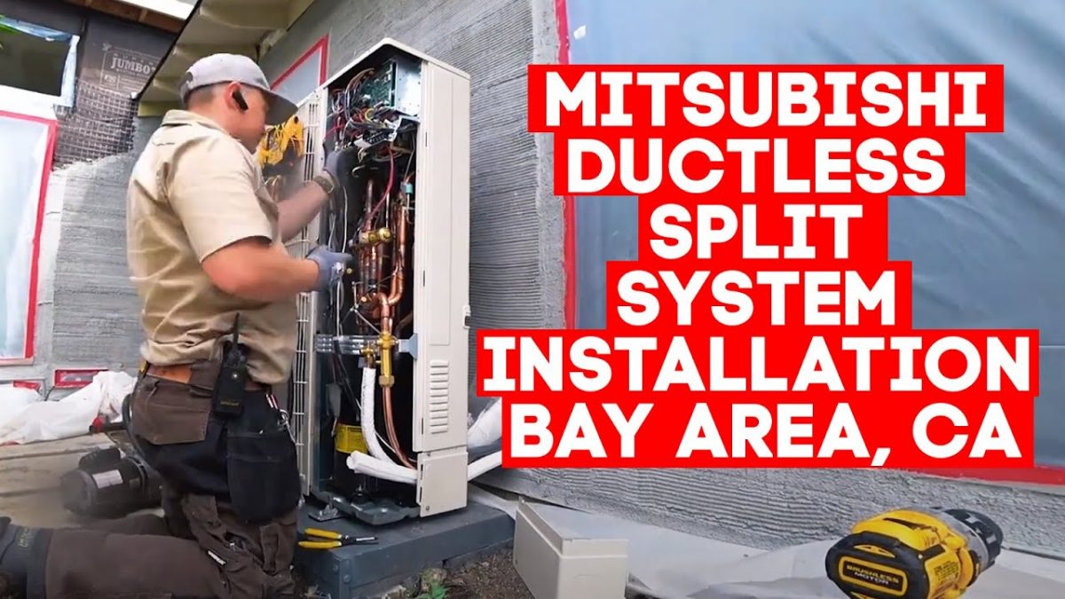 Mitsubishi 8 Zone Ductless Split HVAC Installation in Mountain View, CA Bay Area in new