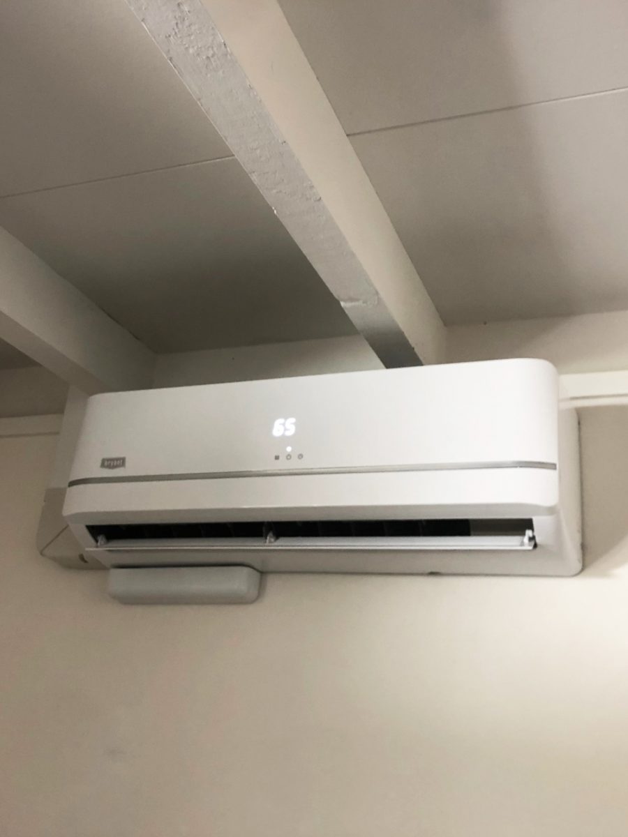 Bryant Ductless System installation in Palo Alto, California San Jose