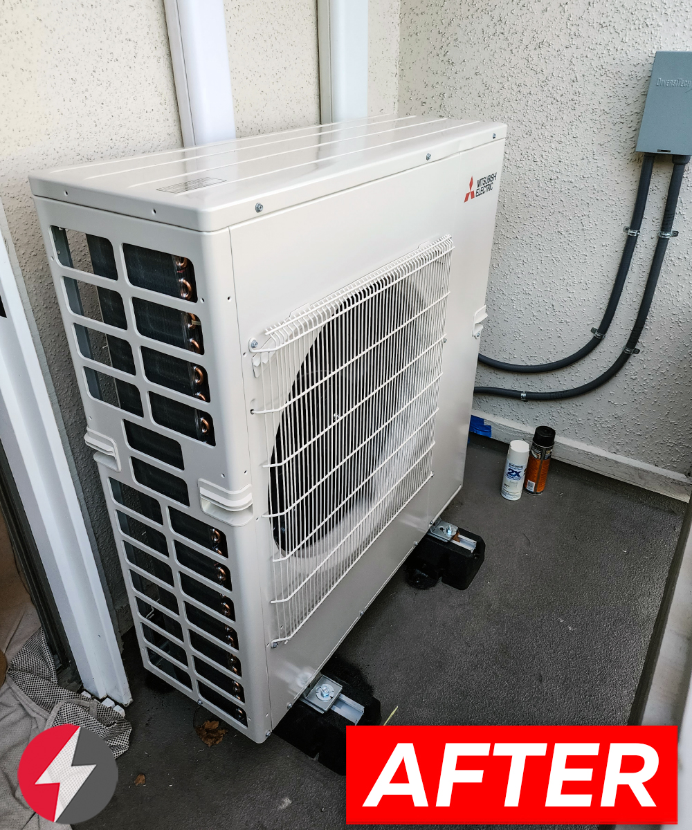 Mitsubishi HVAC Install in Sunnyvale, California