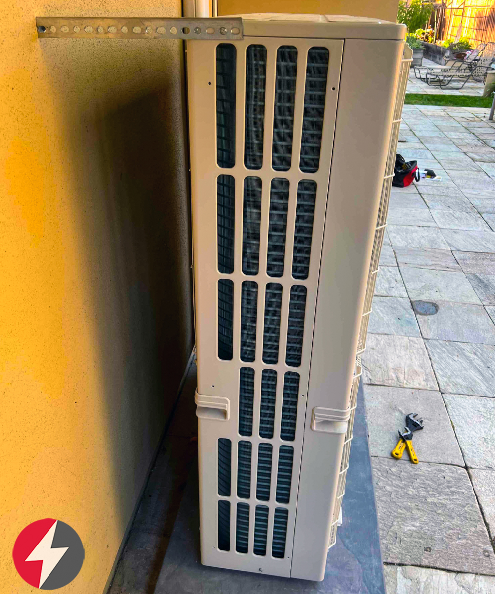 Mitsubishi Heat Pump Install in Menlo Park, California