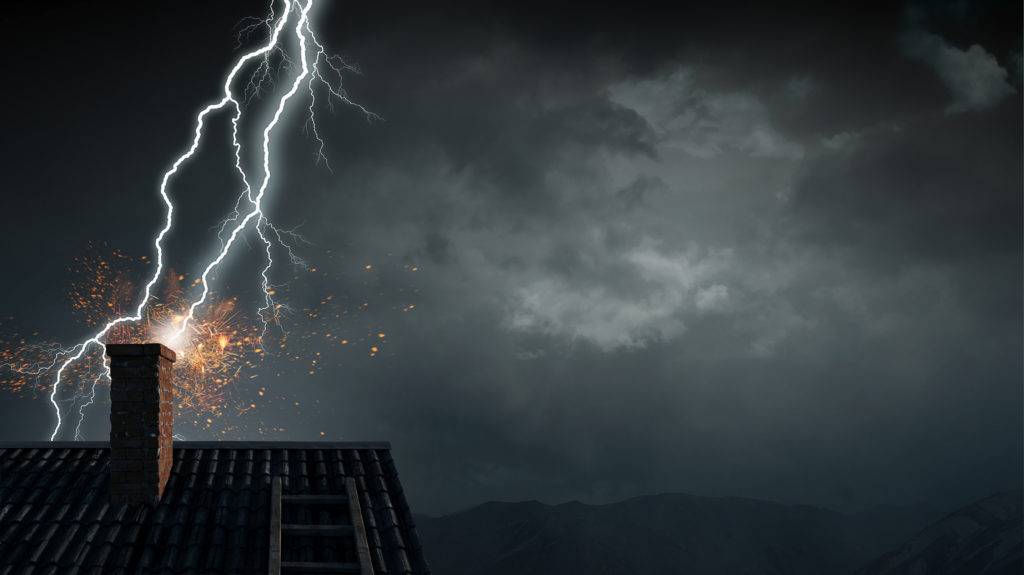 What Should You Do if Your Home is Struck by Lightning?