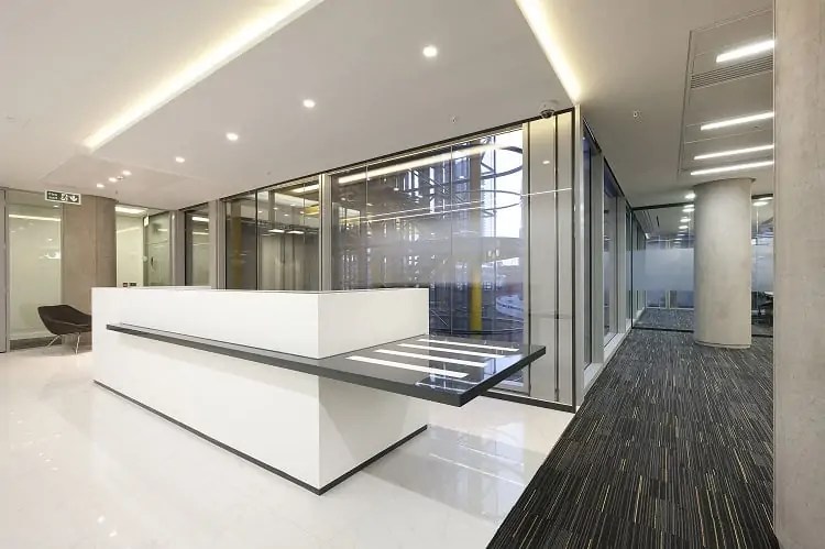 Corian Reception Desk Fusion Office Design