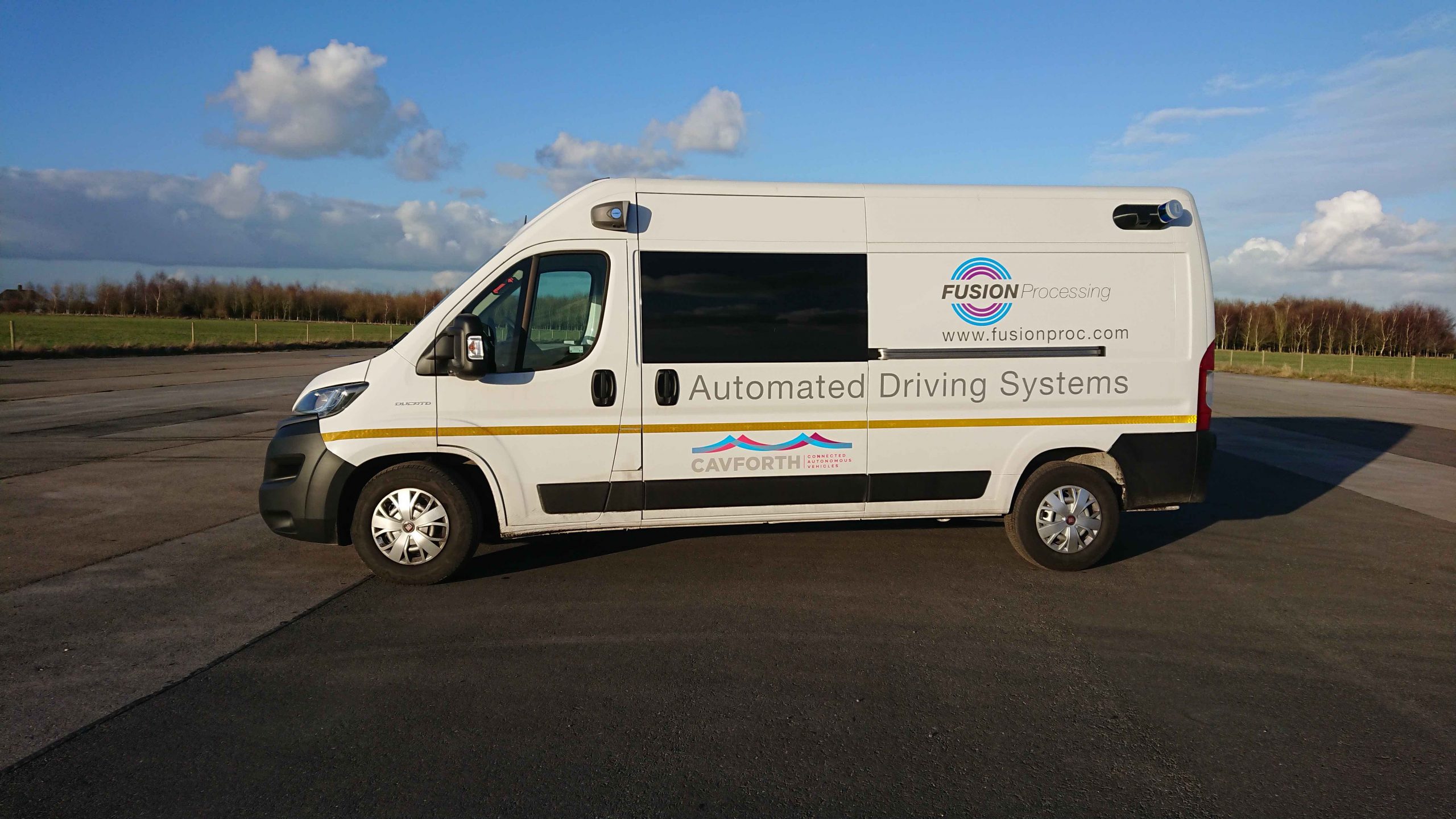 Autonomous Vans Fusion Processing