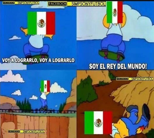 Memes del México vs Holanda Futbol Sapiens