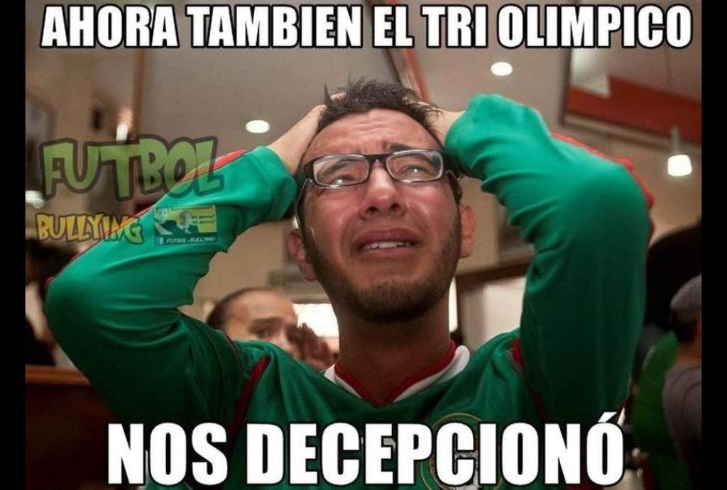 Aquí están los memes de la eliminación de México de los JJOO Futbol