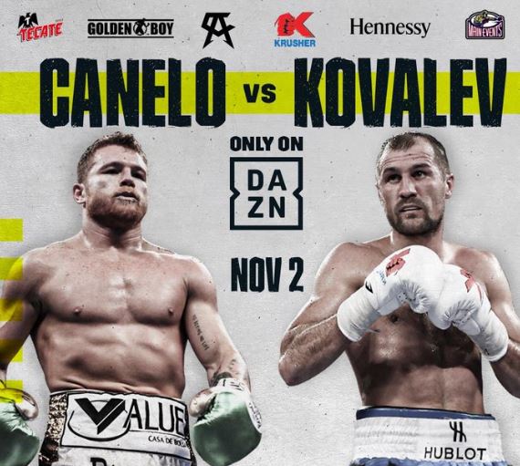 OFICIAL Canelo peleará el 2 de noviembre y deberá subir dos categorías