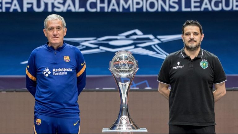 Sporting face holders Barca in the UEFA Futsal Champions League final