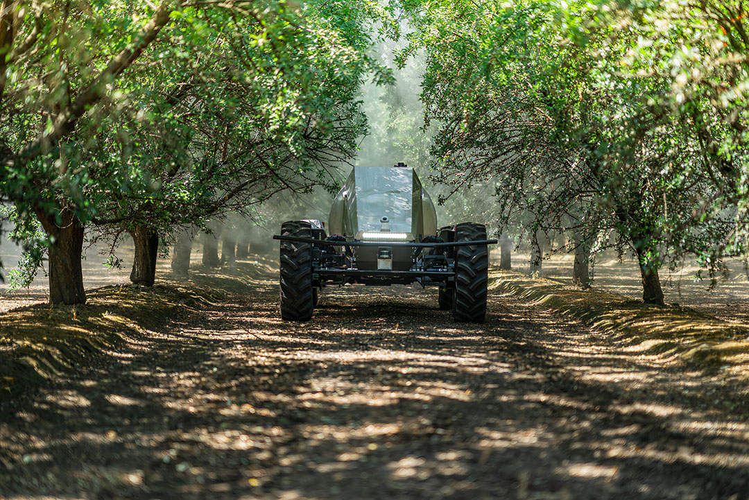 10 driverless GUSS orchard sprayers trialled in Australia Future Farming