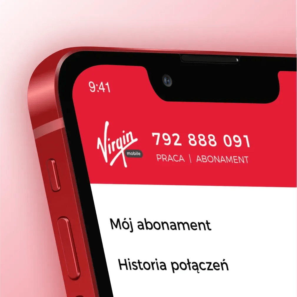 Mobile application for Virign Mobile