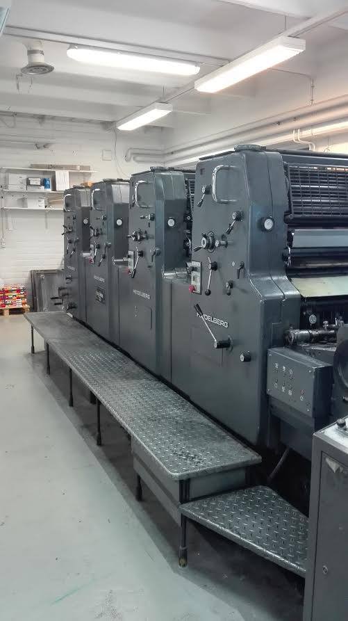 HEIDELBERG MOV 4 Colors 1983 Printing Machines